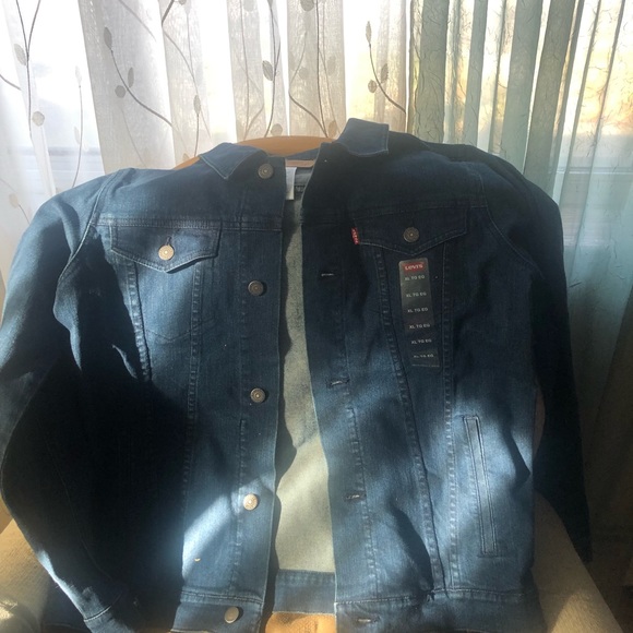 NWT Boys XL Denim Jacket - Picture 2 of 2